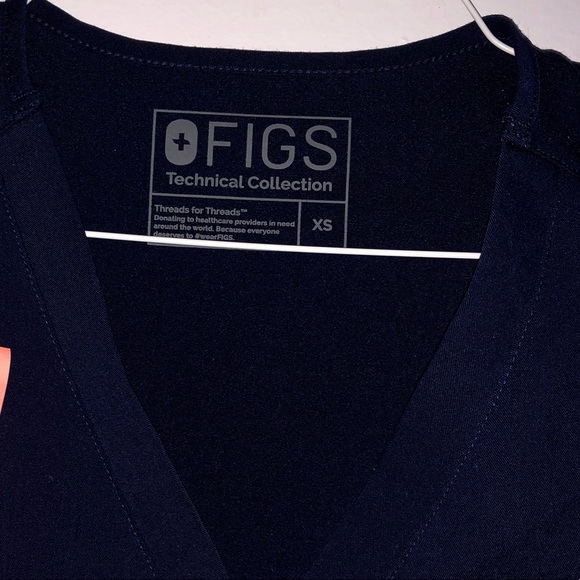 Figs xs casma top navy - Picture 2 of 2